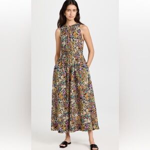 Apiece Apart Multicolor Floral Bali Tank Dress, New, size S